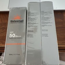 3 Spf 50 Sunscreen For Travel, Non-Greasy Face Sunscreen Protector
