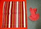 MATTEL VTG MISS BARBIE PINK SWIMSUIT #1060 Barbie PLAYSET PART  1960'S CLOTHES