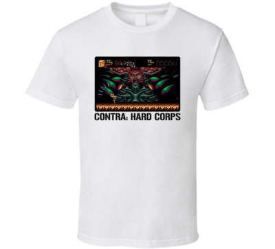 Contra Hard Corps Video Game Classic Retro Fan T Shirt