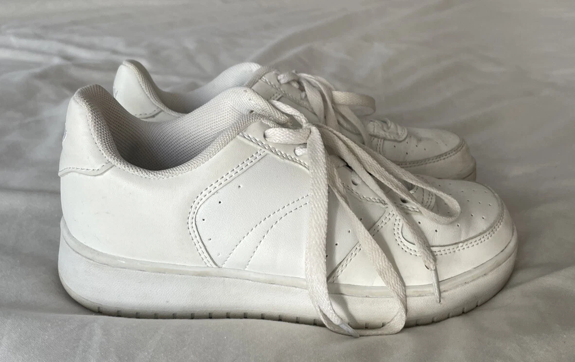 Vty Womens White Trainers U.K. 4 36 eBay
