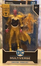 McFarlane 2024 DC Multiverse Sinestro Parallax Gold Label figure