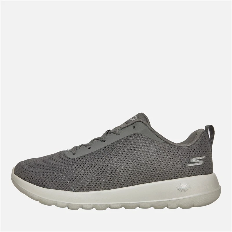 SKECHERS Men's Go Walk Max Adir Trainers Charcoal/​White Shoes