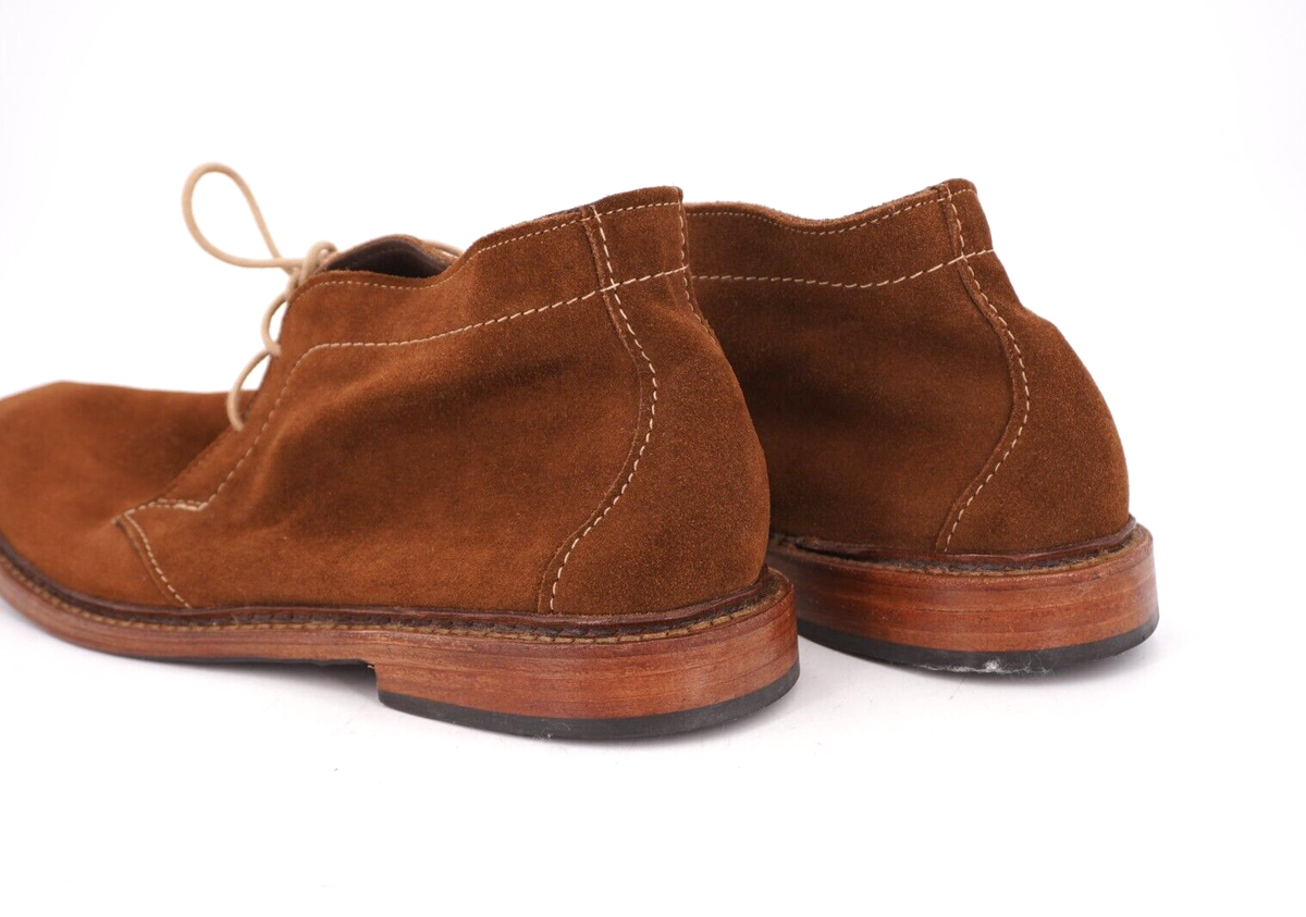 Allen Edmonds Amok Chukka Boots Mens Size 12 D Tan Suede Leather Lace Up Men main image 3