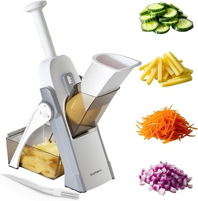 SUPMAKIN Sicherster Mandoline Gemüseschneider/Zerkleinerer Kartoffelchipsschneider UVP 37£