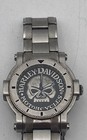 Harley-Davidson By Bulova Mens 76A11 Silver-Tone Skull Dial Quartz Wristwatch — photo 4