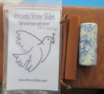 Paloma Stone Slides for Guitar ''Get Your Tone With Stone'' MEDIUM