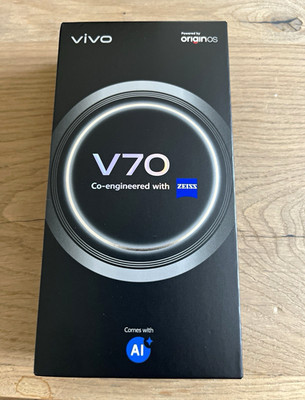 vivo V70 V2540 256GB Schwarz Dual SIM 8GB RAM OriginOS USB Typ-C