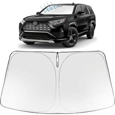 Windshield Sun Shade for Foldable Front Sunshade Protector Sun Yukon 2021-2026