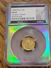 1988 $5 1/10 oz American Gold Eagle NGC MS 69 Vaultbox Horizon