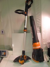 WORX 20V 12" Cordless String Trimmer & AIR Blower Combo Kit