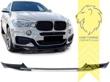 Frontspoiler Spoilerlippe Spoiler f�r BMW X6 F16 f�r M-Paket schwarz gl�nzend