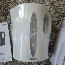 White Igenix IG7270 1.7L Cordless Jug Kettle 2200W Rapid Boil New In Box Unused