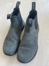 Blundstone 2055 Rustic Black All Terrain Chelsea Boots 6.5 AU