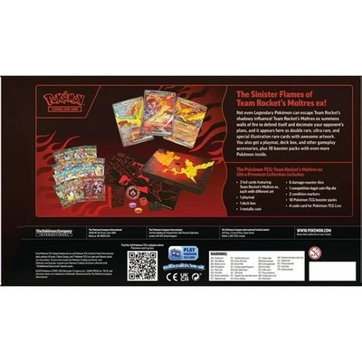 Pokemon Team Rocket's Moltres EX Ultra Premium Collection Sealed