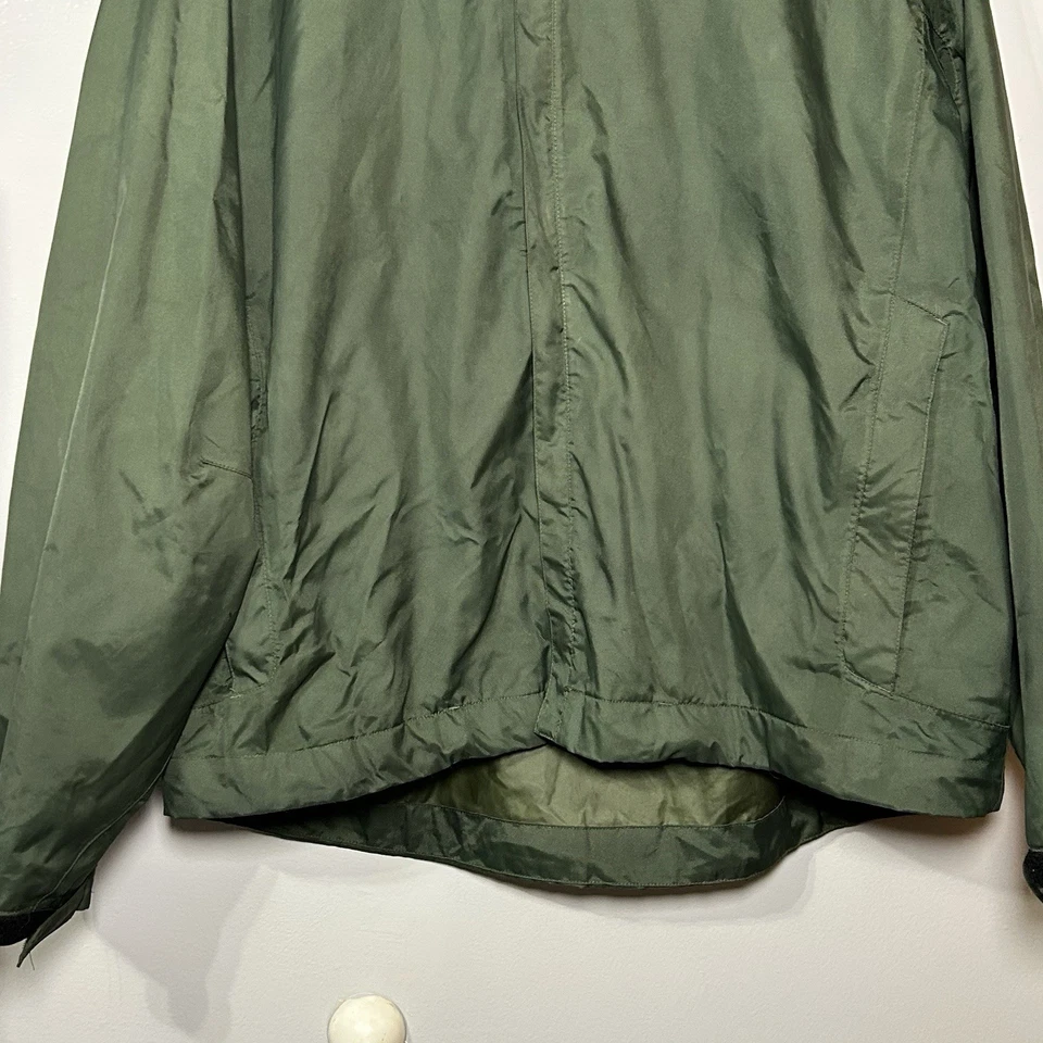 Jaqueta de chuva masculina Frogg Toggs tamanho XL/XXL verde durável impermeável caminhada pesca - Imagem 2 de 4