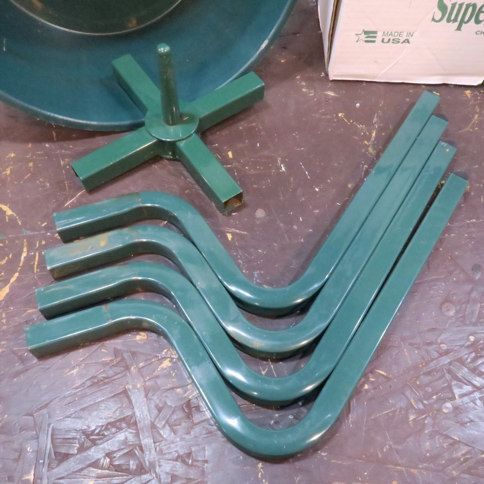 Treeteck Super Four Christmas Tree Stand Model F-400 Up To 10' Tree ...