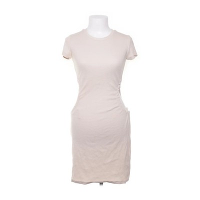 Ilvi, Kleid, Größe: M, Beige, Baumwolle/Elasthan, Einfarbig, Rippenstrick #OtM