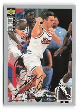 1994-95 Collector's Choice #132 Bobby Hurley Silver Signature Sacramento Kings