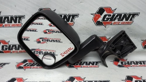 03 04 05 06 JEEP WRANGLER LEFT DOOR MIRROR DRIVER SIDE OEM MANUAL BLACK