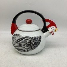 Vintage Kamestein Rooster Whistling Kettle In Excellent Condition with Box