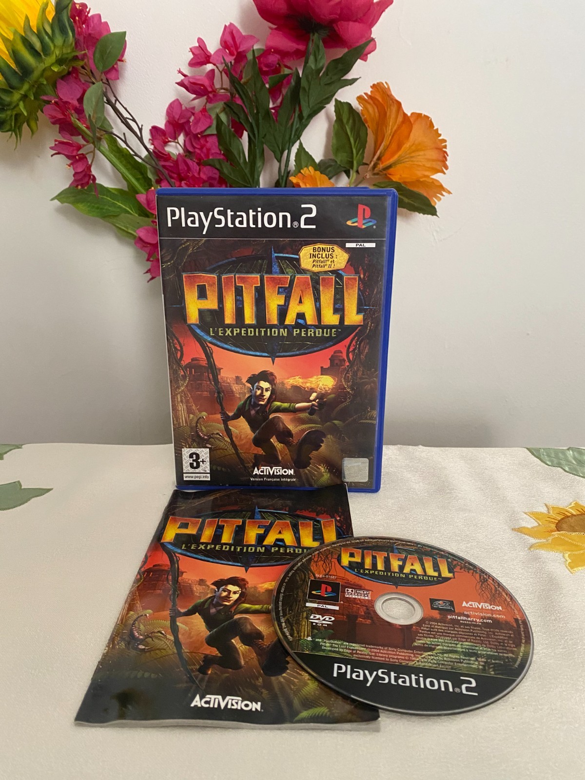 Jeu PS2 Pitfall L'Expédition Perdue (+Bonus) - Complet FR - Sony Playstation 2