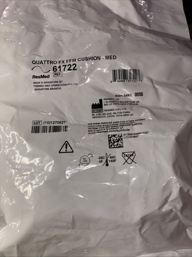 Resmed Quattro FX MED Cushion FFM Replacement NEW M Sealed NIB