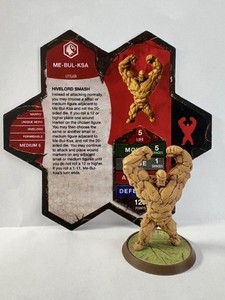 Marro Hivelord Custom Heroscape Figure- Marro Me-Bul-Ksa Miniature + Card