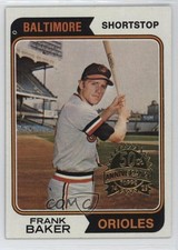 2023 Topps Heritage 1974 Topps Originals Buybacks Frank Baker #411 j2a