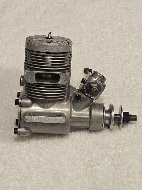 WEBRA SPEED .91 RC 2 STROKE GLOW NITRO AIRPLANE ENGINE