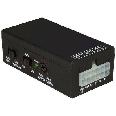 High/Low Level Processor, Active, 2 Channel, with Remote Signal Generation