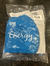 No Package: L'eggs Size Q Sheer Energy Non Control Sheer Toe Pantyhose Off Black