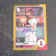 Topps 2023 Big League Logan O'Hoppe Gold Foil WR-53 12/50 RC Angels