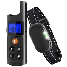Uscamel Dog Training Collar With Remote 3 Modes Shock Vibration Beep Dog Correct