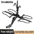 Universal 2-Bike Hitch Rack for SUV Car Truck Foldable Heavy Duty 2" Receiver