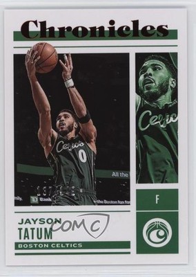 2022-23 Panini Chronicles Chronicles Red 137/149 Jayson Tatum #25 0c6