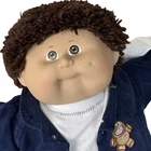 Coleco Cabbage Patch Kids 1985 Brown Shag Brown Eyes Ok Factory Hm 8 VTG