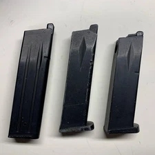 Lot of 3, Airsoft Green Gas CO2 Pistol Blowback Extended Magazines parts