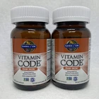 2 Garden of Life Vitamin Code RAW Iron 30 Vegan Caps EACH EXP 10/25