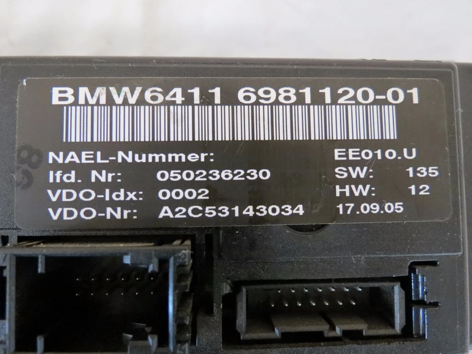 06 07 08 宝马 3 系列交流加热器数字气候控制模块单元仪表板 ATC 原始设备制造商 — 第 3/3 张图片