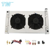 For 1988-99 Chevy GMC C/K 1500 2500 3500 3 Row Radiator+Shroud+Electric Fan