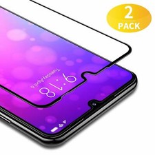 KIT 2 VETRO per Huawei P SMART Plus 2019 Pellicola FULL GLASS touch 9D temperato