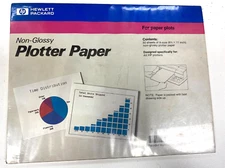 New Hewlett Packard 17800P Glossy Plotter Paper A-size (8 1/2 x 11”)
