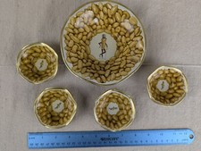 Mr. Peanut Serving Bowl Dish Set - Planters Collectible Snack Bowls Vintage?