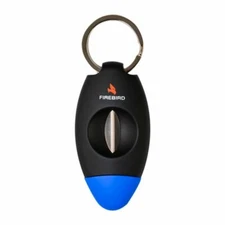 Viper Colibri V-Cut 60 Ring Gauge Single Action Cigar Cutter Warranty (BLUE)