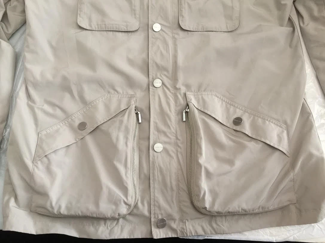 GIACCA A VENTO MICHAEL KORS STONE SAFARI DA UOMO TAGLIA XL $595