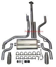 15-20 Ford F150 2.7 3.5 5.0 Performance Dual Exhaust Kit - 22" MagnaFlow Muffler