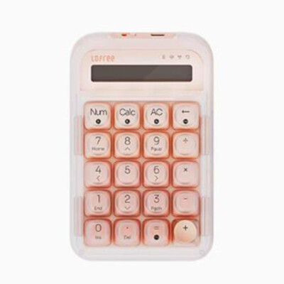Lofree EH121 DIGIT Triple Mode 2.4G Wireless Numeric Keyboard Calculator For PC