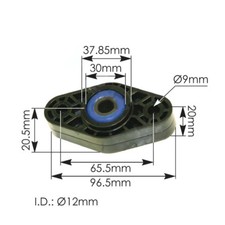 Kenworth Exhaust Mount M13-1009