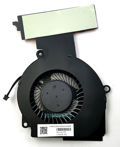 New for HP Omen 15-DC 15-DC1000 series CPU Fan L30204-001 - Picture 3 of 3
