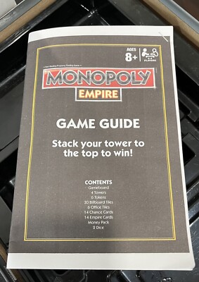 モノポリー エンパイア Monopoly Empire Board Game Hasbro GOLD edition 2013(Missing